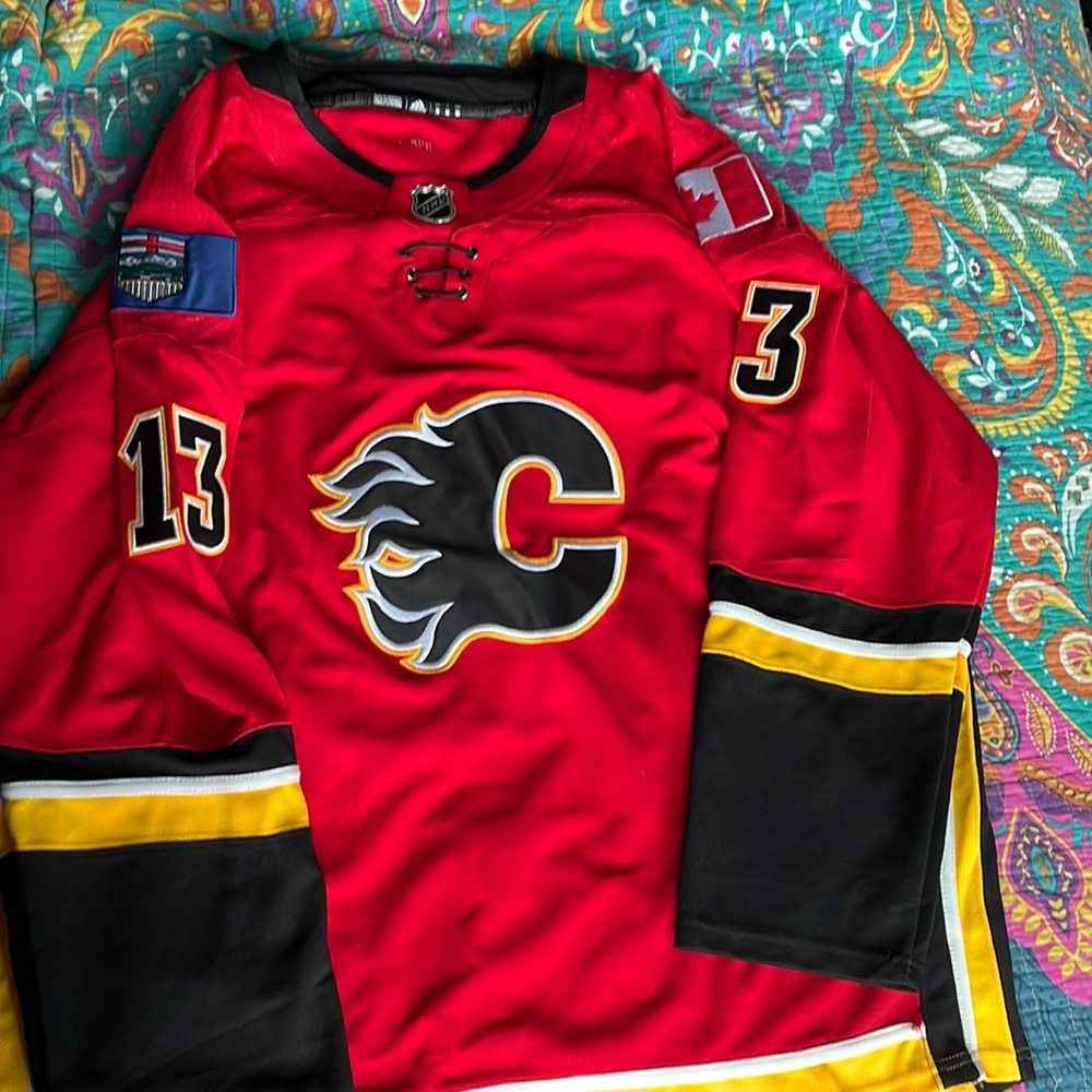Adidas Calgary Flames Jersey- XXL